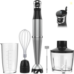 Immersion Blender Handheld Corded Hand Blenders Set 