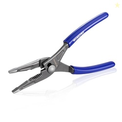 WORKPRO 8-Inch Long Nose Slip Joint Pliers, CR-V Steel Needle Nose Pli