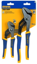 IRWIN Tools VISE-GRIP Groove Joint Pliers Set, 2-Piece, 8 inch and 10 inch (1773639)