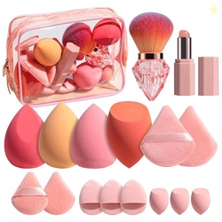 BS-MALL 14 Pcs Portable Makeup Sponge Set 