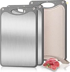 3 Pcs Titanium Cutting Board