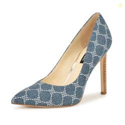 Nine West Women's Tatiana7 Pump, Denim Blue Logo 426, 6