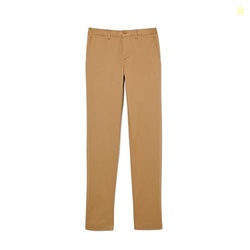 Lacoste Men's Core Collection Slim Fit Chino Pant, Lion, 40W x 32L