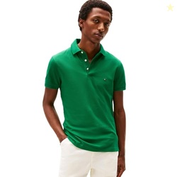 Tommy Hilfiger Men's 1985 Slim Short Sleeve Polo