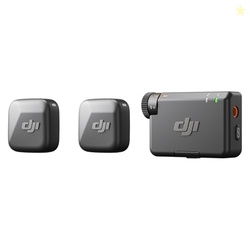 DJI Mic Mini (2 TX + 1 RX), Detail-Rich Audio, Wireless Lavalier Microphone for Camera/Android, 2-Person Vlog, Team Production