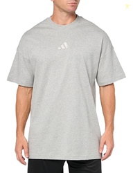 Adidas Men's All SZN T-Shirt, Medium Grey Heather, Medium/Tall