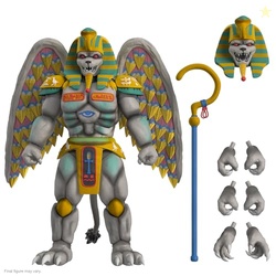 Super7 ULTIMATES! Mighty Morphin Power Rangers King Sphinx - 8" Power Rangers Action Figure with Accessories Classic TV Show Collectibles