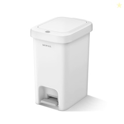 MOPALL 2.7 Gallon Small Bathroom Trash Can with Lid 