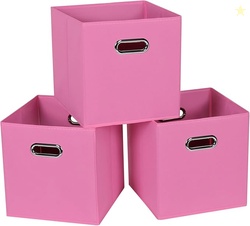 STOREONE Fabric Storage Bins, Set of 3