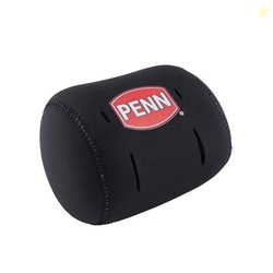 PENN Neoprene Conventional Reel Covers, Medium, Black
