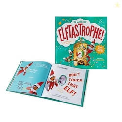 THE ELF ON THE SHELF: IN CASE OF ELFTASTROPHE  SANTAS SCOUT ELF EMERGENCY GUIDE  32-PAGE HUMOROUS HOLIDAY PICTURE BOOK FOR KIDS  CHRISTMAS STORYBOOK FOR FAMILIES