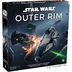 ASMODEE STAR WARS OUTER RIM BOARD GAME - STRATEGY GAME, FUN FAMILY ADVENTURE FOR KIDS & ADULTS, AGES 14+, 1-4 PLAYERS, 3-4 HOUR PLAYTIME