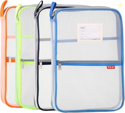 PENDANCY MESH ZIPPER POUCH (4 PCS)