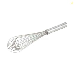 Winco Stainless Steel Piano Wire Whip, 12-Inch, 12 inches