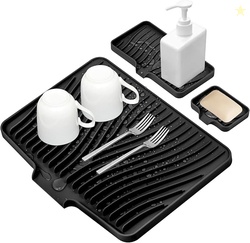 Silicone Dish Drying Mat for Kitchen Counter