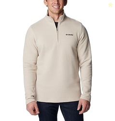 Columbia Men's Great Hart Mountain III Half Zip, Dark Stone Heather, 1X Big