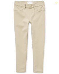 The Children's Place girls Ponte Knit Pull on Jeggings Jeans, Sandy Single, 12 Slim US