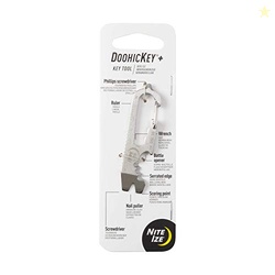 Nite IZE KMTSE-11-R3 DoohicKey Keychain Multi Tool, 1 Count (Pack of 1), Stainless Steel