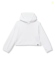 Under Armour Girls Rival Hoodie, (100) White / / White, Small