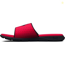 Under Armour Boys' Ignite Pro Slide, (600) Red/Black/Black, 4, US