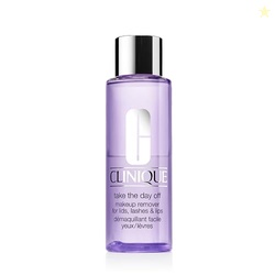 Clinique Take The Day Off Liquid Makeup Remover For Lids, Lashes, + Lips | Eye Makeup Remover | Oil Free + Non-Irritating | For All Skin Types, 4.2 Fl Oz