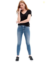 GAP Womens Mid Rise Legging Jeans, Light Brooklyn, 31 Regular US