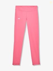 Under Armour Girls Motion Solid Crop Leggings, (672) Super Pink / / White, X-Large