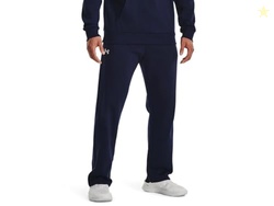 Under Armour Men's Rival Fleece Pants, (410) Midnight Navy / / White, 4X-Large Tall
