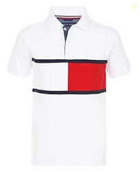 Tommy Hilfiger Short Sleeve Stretch Ivy Polo Collared Shirt