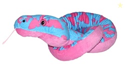 Wild Republic Snake Plush, Stuffed Animal, Plush Toy, Gifts For Kids, Butterfly Glitter 54