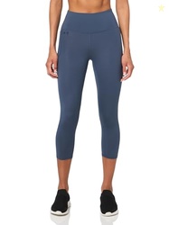 Under Armour Womens Motion Ankle Leggings, (045) Downpour Gray / / Midnight Navy, X-Small Tall