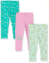 Amazon Essentials Disney | Marvel | Star Wars | Frozen | Princess Girls' Leggings, Pack of 3, Star Wars Friends, X-Large