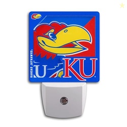 YouTheFan NCAA Kansas Jayhawks Logo Series Nite Light