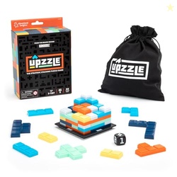 Educational Insights Upzzle - Strategic Stacking Board Games for Kids, Teens & Adults, 2 Player Vertical Puzzle Building Challenge, 3D Brain Teaser, Family Game Night Activities & Gifts for Ages 7+