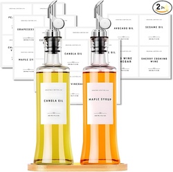 OLIVE OIL DISPENSER BOTTLES - SET OF 2