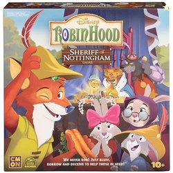 Spin Master Games, Disney Robin Hood Sheriff of Nottingham, Family Board Games, Disney Board Games for Family Night, 3-5 Players, for Ages 10 & Up