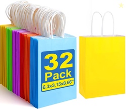 XPCARE 32Pcs Paper Gift Bags