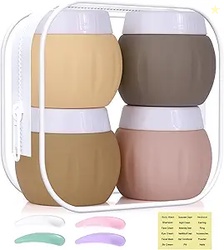 Travel Containers for Toiletries (4 Pack)