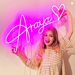 Custom Neon Signs,Personalized Neon Sign for Bedroom Wall Decor, Customizable Wedding and Birthday Party Decorations Gift