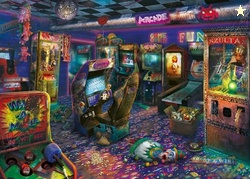 RAVENSBURGER ABANDONED SERIES: FORGOTTEN ARCADE 1000 PIECE JIGSAW PUZZLE FOR ADULTS - 12000417 - HANDCRAFTED TOOLING, MADE IN GERMANY, EVERY PIECE FITS TOGETHER PERFECTLY