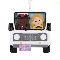 Hallmark Clueless Cher and Dionne Christmas Ornament, Movie Gifts