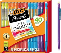 BIC Xtra Smooth Mechanical Pencil,  40-Count Pack