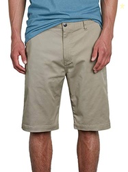 Volcom Men's Vmonty Stretch Chino Short, KHAKI, 40
