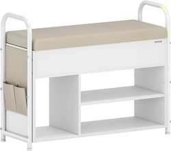 VASAGLE Shoe Bench, Shoe Rack