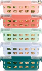 Ello Duraglass 3.4 Cup Meal Prep Sets 10Pcs