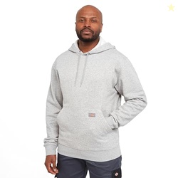 Dickies Men's Pullover Fleece Hoodie, Heather Gray, 2X-Large