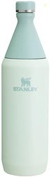 Stanley All Day Slim Bottle 34 oz | Twist On Lid with Leakproof Seal | Slim Design for Travel & Gym | Insulated Stainless Steel | BPA-Free | Mist