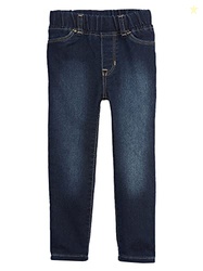 GAP Baby Girls Pull-on Jeggings Jeans, Dark Wash, 0-3 Months US