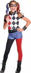 Rubies DC Superhero Girls: Harley Quinn Costume for Kids, Girl's Medium
