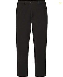 Nautica Girls' School Uniform Stretch Interlock Legging, black, 14